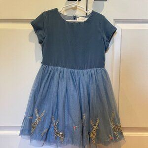 Mini Boden Reindeer Dress Size 7-8yo